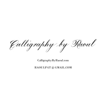 Calligraphy by Raoul_Square